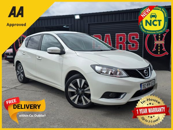 Nissan Pulsar Hatchback, Diesel, 2018, White