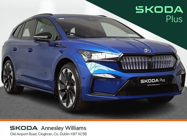Skoda Enyaq MPV, Electric, 2025, Blue