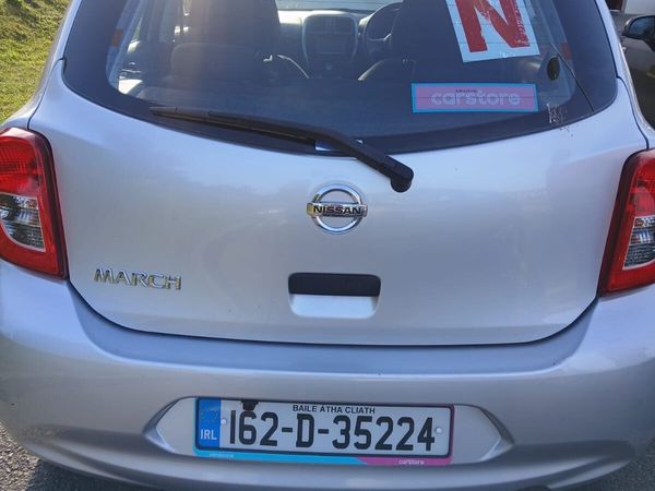Nissan March Hatchback, Petrol, 2016, Grey