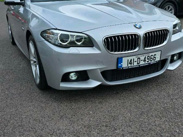 BMW 5-Series Saloon, Diesel, 2014, Silver