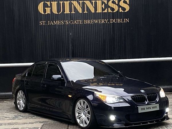 BMW 5-Series Saloon, Diesel, 2009, Black