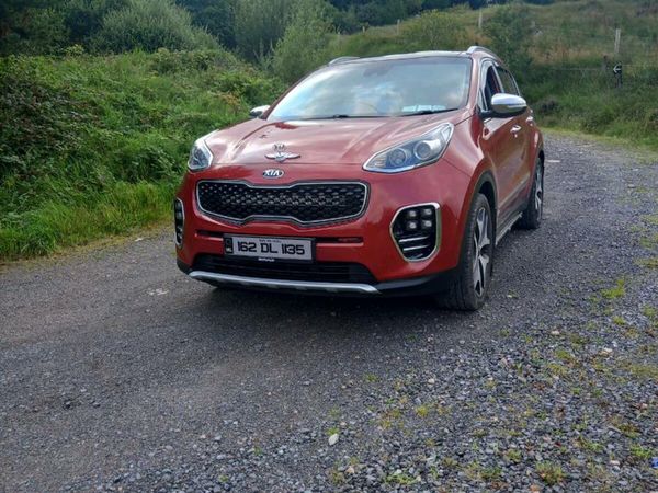 Kia Sportage SUV, Diesel, 2016, Red