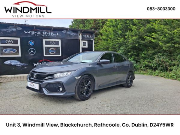 Honda Civic Hatchback, Petrol, 2018, Grey