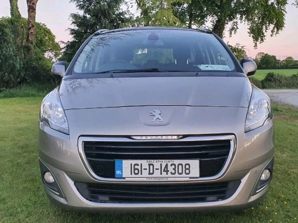 Peugeot 5008 MPV, Diesel, 2016, Grey