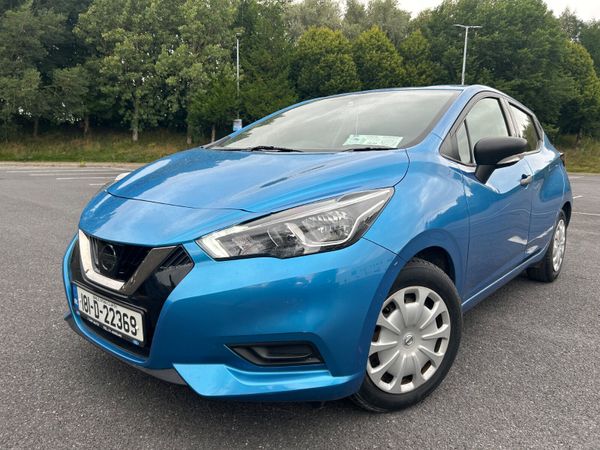 Nissan Micra Hatchback, Petrol, 2018, Blue