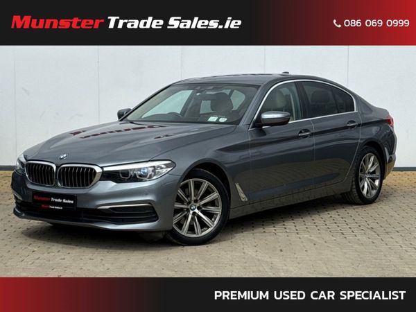 BMW 5-Series Saloon, Diesel, 2017, Blue