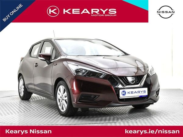 Nissan Micra Hatchback, Petrol, 2020, Burgundy