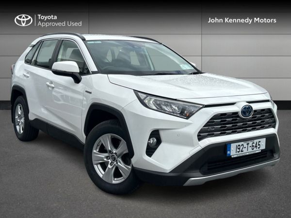 Toyota RAV4 SUV, Petrol Hybrid, 2019, White