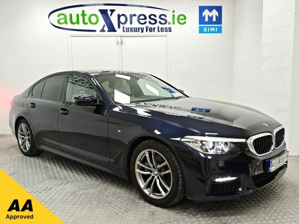 BMW 5-Series Saloon, Diesel, 2019, Black