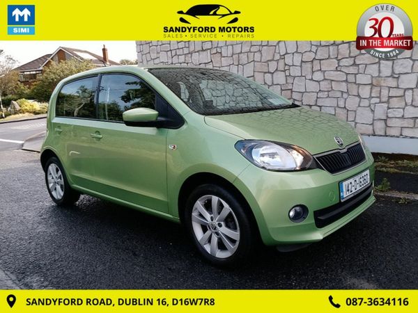 Skoda Citigo Hatchback, Petrol, 2014, Green