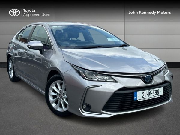 Toyota Corolla Saloon, Petrol Hybrid, 2021, Grey