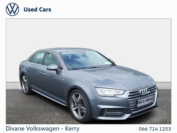 Audi A4 Saloon, Diesel, 2016, Grey
