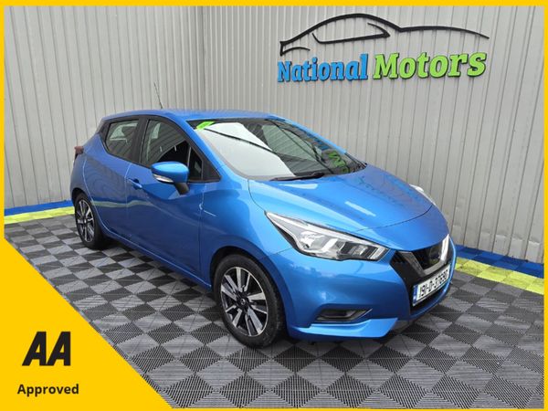 Nissan Micra Hatchback, Petrol, 2019, Blue