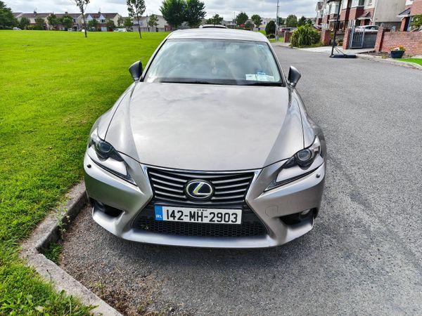 Lexus IS Saloon, Petrol Hybrid, 2014, Silver