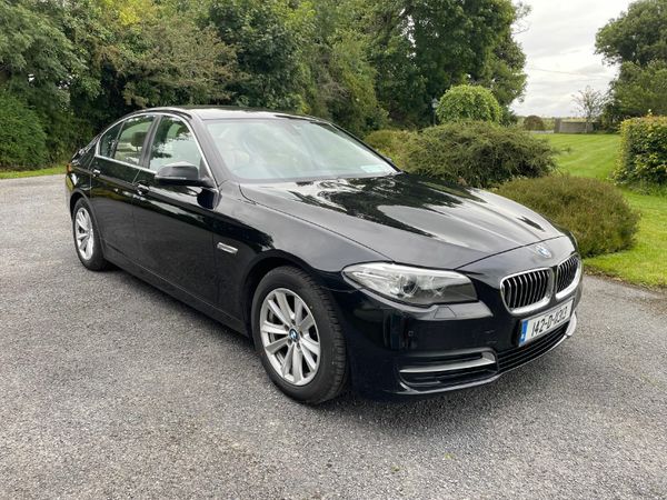 BMW 5-Series Saloon, Diesel, 2014, Black
