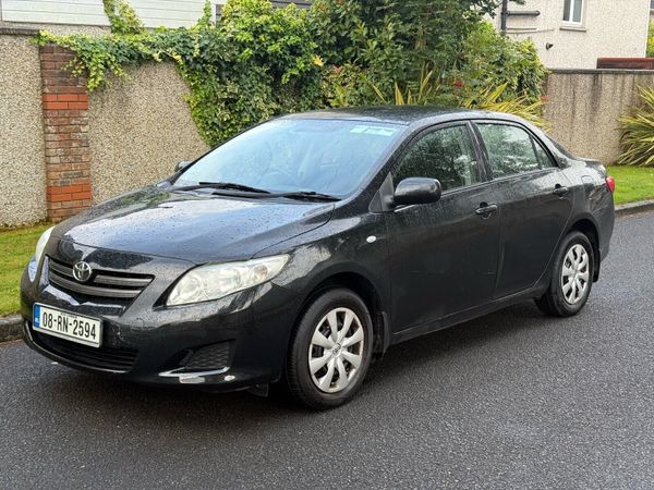 Toyota Corolla Saloon, Petrol, 2008, Black