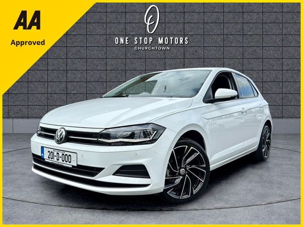 Volkswagen Polo Hatchback, Petrol, 2020, White