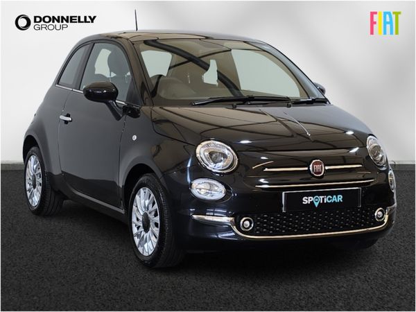 Fiat 500 Hatchback, Petrol, 2024, Black