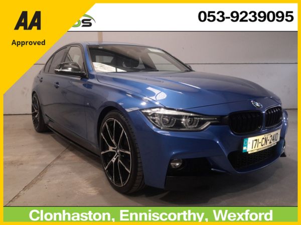 BMW 3-Series Saloon, Diesel, 2017, Blue