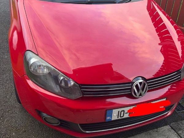 Volkswagen Golf Hatchback, Diesel, 2010, Red