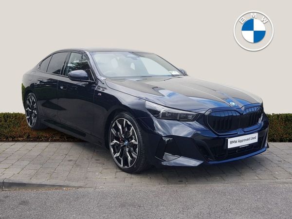BMW 5-Series Saloon, Petrol Plug-in Hybrid, 2024, Black