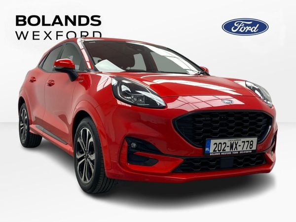 Ford Puma MPV, Petrol Hybrid, 2020, Red