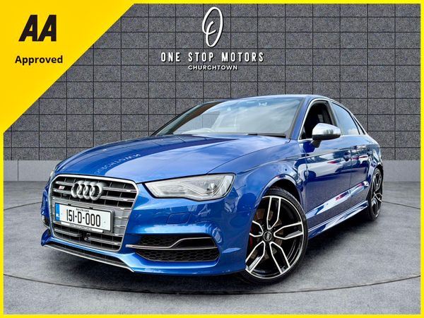 Audi S3 Saloon, Petrol, 2015, Blue