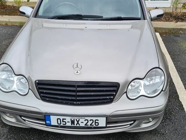 Mercedes-Benz C-Class Saloon, Petrol, 2005, Silver