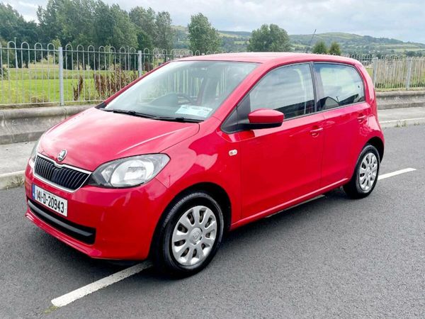 Skoda Citigo Hatchback, Petrol, 2014, Red