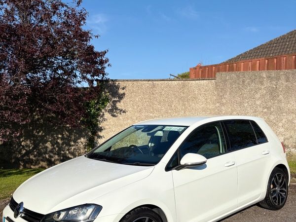 Volkswagen Golf Hatchback, Petrol, 2013, White
