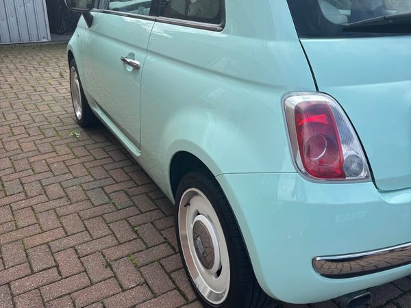 Fiat 500 Hatchback, Petrol, 2015, Green
