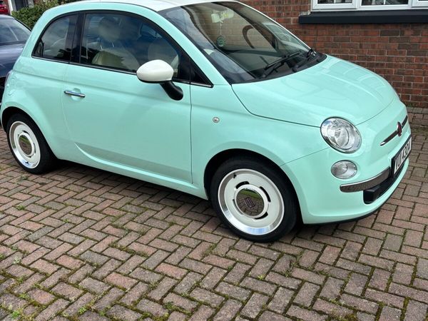 Fiat 500 Hatchback, Petrol, 2015, Green