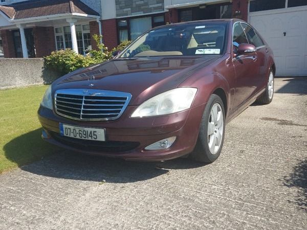 Mercedes-Benz S-Class Saloon, Petrol, 2007, Red