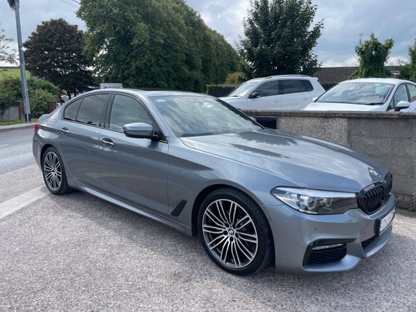 BMW 5-Series Saloon, Diesel, 2017, Blue