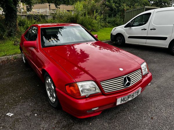 Mercedes-Benz 300 Coupe, Petrol, 1990, Red