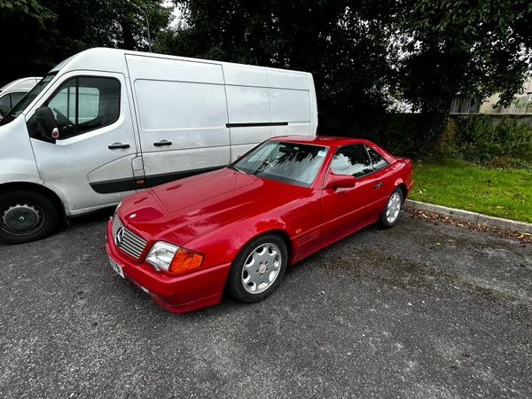 Mercedes-Benz 300 Coupe, Petrol, 1990, Red