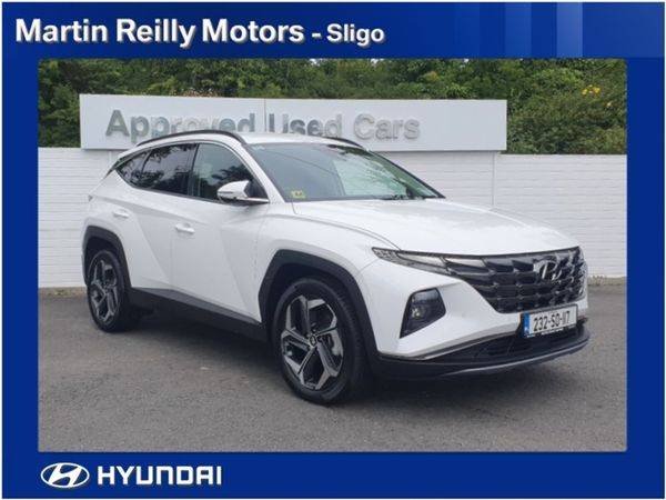 Hyundai Tucson MPV, Petrol Hybrid, 2023, White