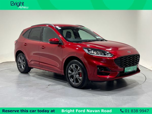 Ford Kuga MPV, Petrol Plug-in Hybrid, 2022, Red