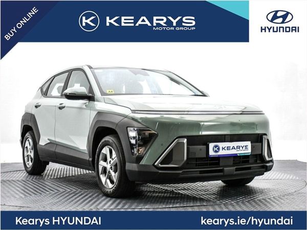 Hyundai KONA Crossover, Petrol Hybrid, 2023, Green