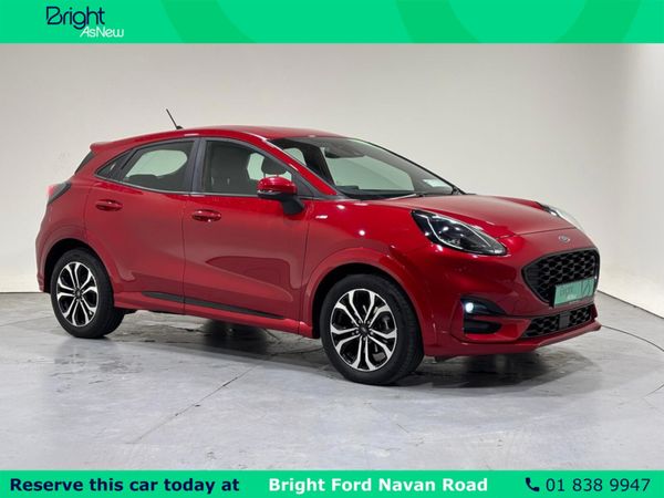 Ford Puma MPV, Petrol Hybrid, 2022, Red