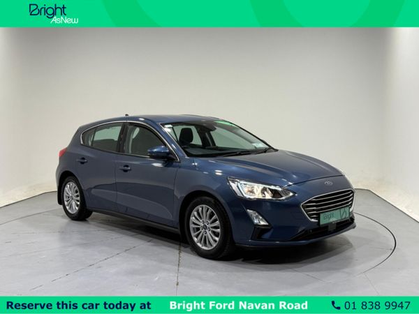 Ford Focus Hatchback, Petrol, 2019, Blue