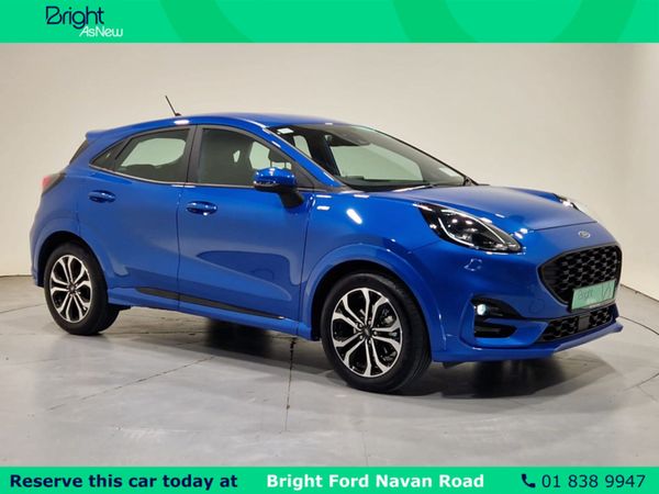 Ford Puma MPV, Petrol Hybrid, 2024, Blue
