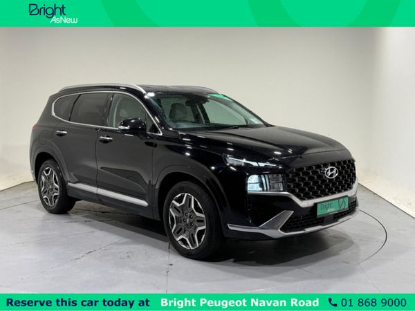 Hyundai Santa Fe Estate, Petrol Plug-in Hybrid, 2021, Black