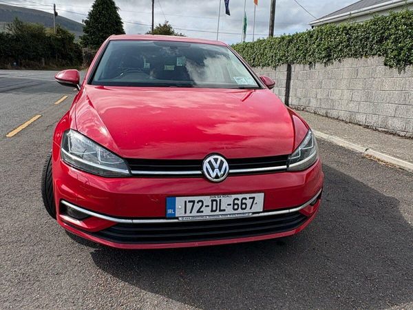 Volkswagen Golf Estate, Diesel, 2017, Red