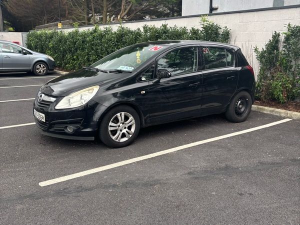 Opel Corsa Hatchback, Petrol, 2008, Black