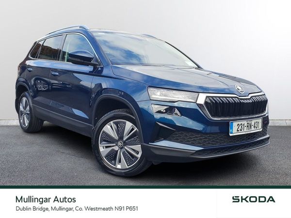 Skoda Karoq Estate, Diesel, 2023, Blue