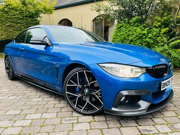 BMW 4-Series Coupe, Diesel, 2014, Blue