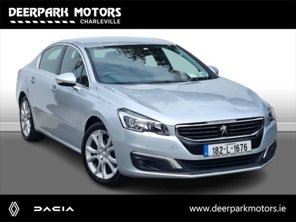Peugeot 508 Saloon, Diesel, 2018, Silver