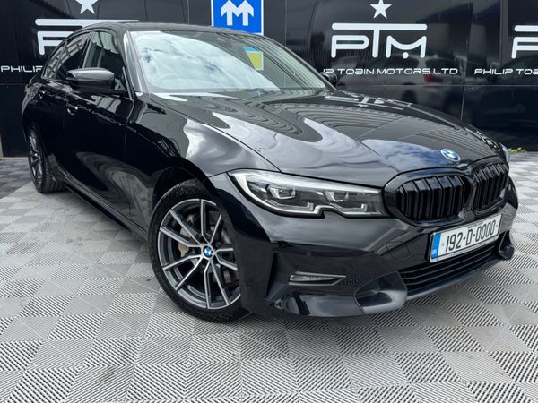 BMW 3-Series Saloon, Petrol Plug-in Hybrid, 2019, Black