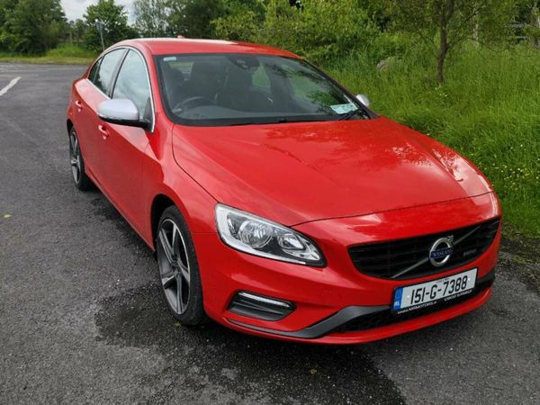 Volvo S60 Saloon, Diesel, 2015, Red